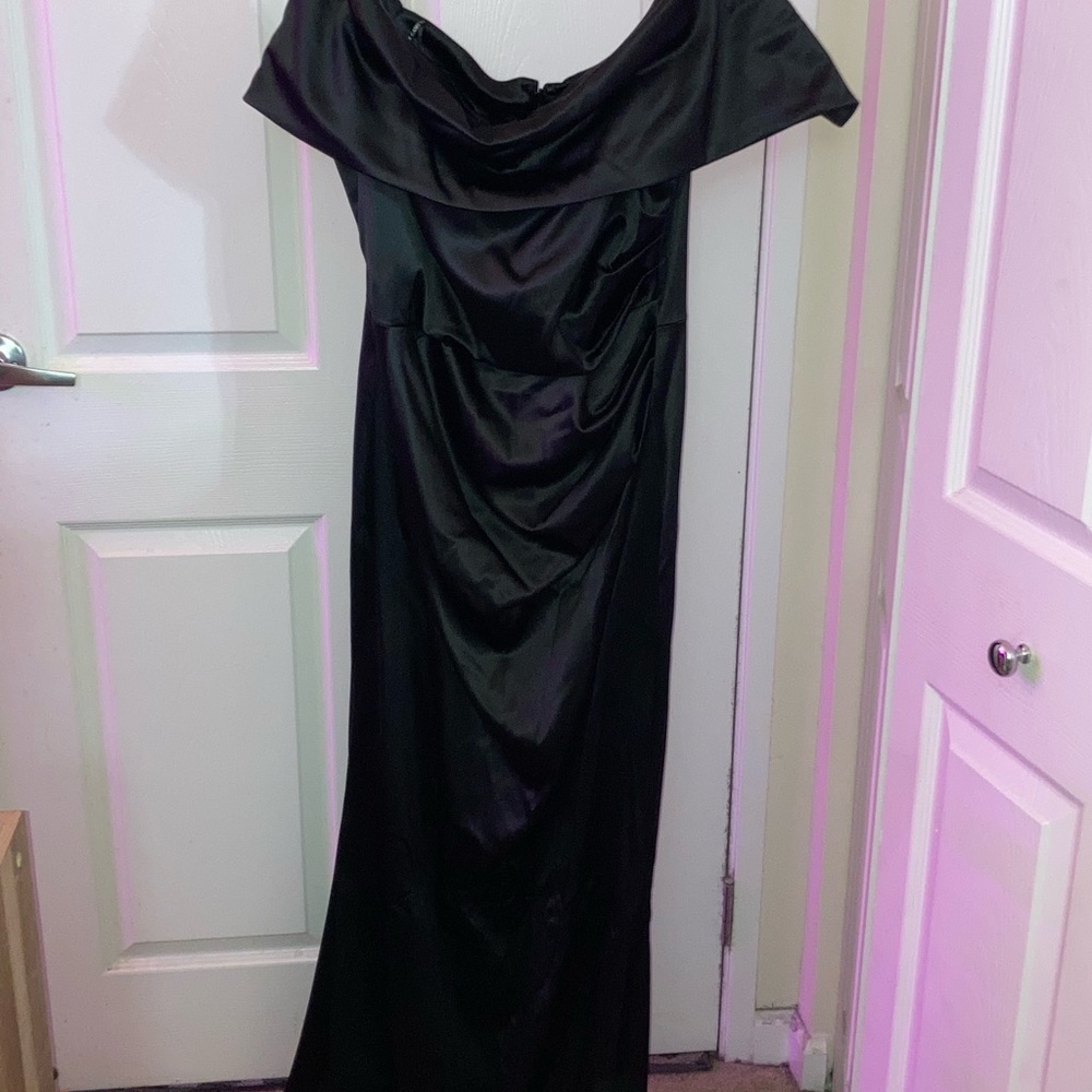 Worn once - floor length gown